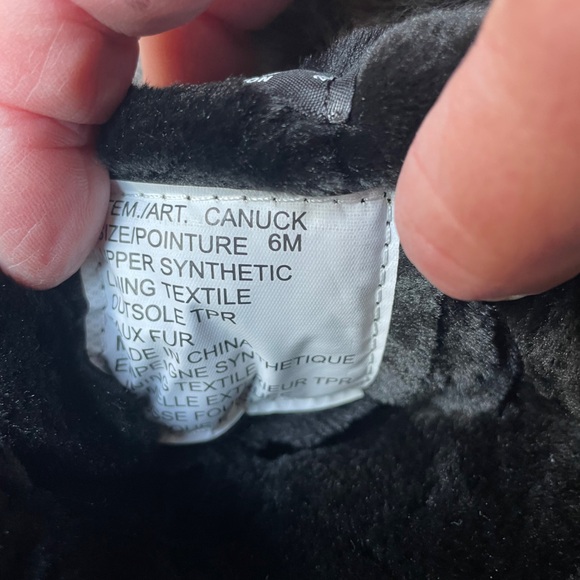 💕⬇️ $29.00 💕⬇️Aquatherm Black warm winter boots insulated with thinsulate size 6 - Picture 11 of 13